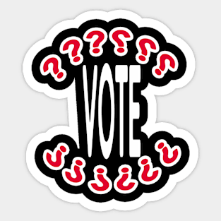 Vote Sticker